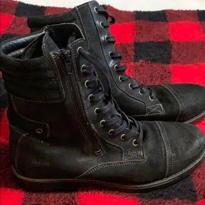Täōs leather boots size 41, 10 medium. Black